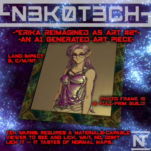 [-NT-] Original AI Art ["Erika Reimagined As Art #2"]
