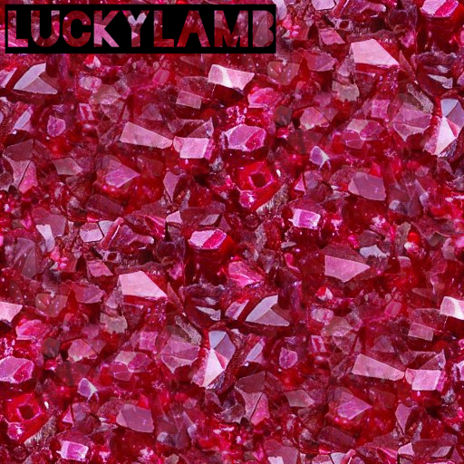 Second Life Marketplace - LuckyLamb - Ruby Crystals Texture 1 ...