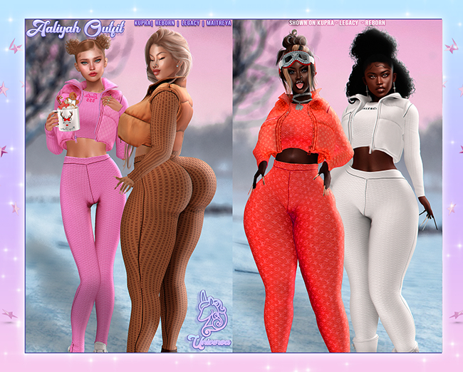 #UNIVERSA - Aaliyah Tops - Fatpack