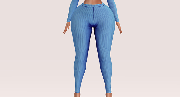#UNIVERSA - Aaliyah Leggins - Blue