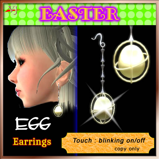 Easter  Earrings Egg