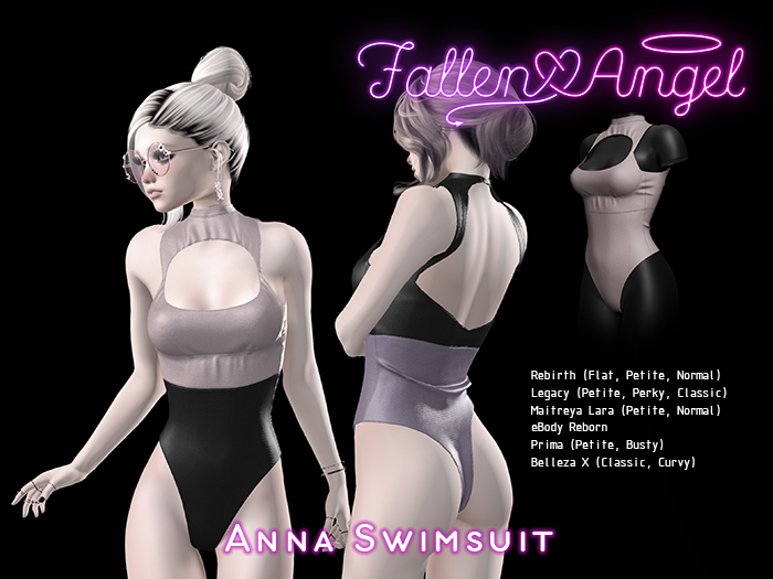 .:: Fallen Angel ::. Anna Swimsuit - PINK