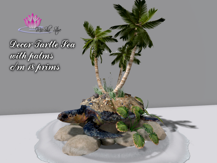 MICSHA-TARTLE SEA WITH PALM