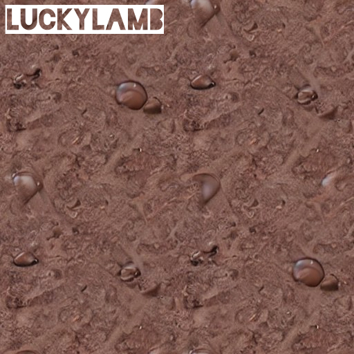 LuckyLamb - Chocolate Texture 1 - Seamless - Full Perm