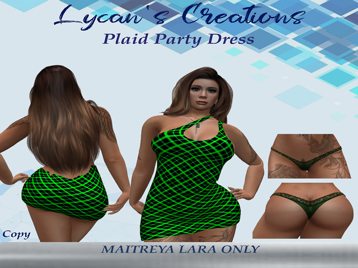 LC's Plaid Party Set