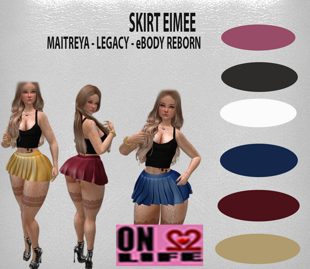 SKIRT EIMEE_ON 2 LIFE_YELLOW