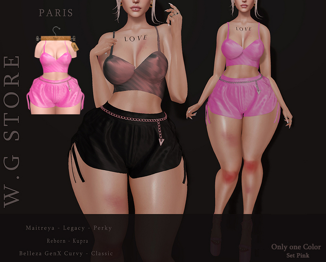 ::W.G STORE:: Paris Set Pink