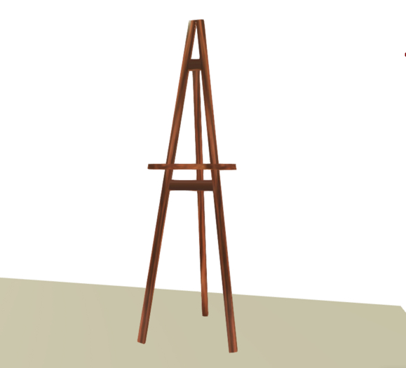 [KV] Wooden Easel