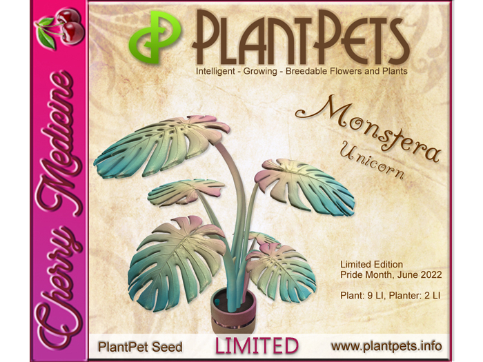 PlantPet Seed [Monstera *Unicorn*]