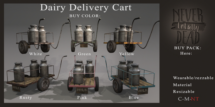 Dairy Delivery Cart Fat Pack