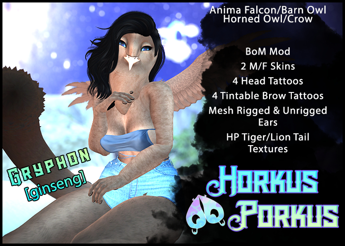 [HkPk] Gryphon for Anima Heads - Ginseng