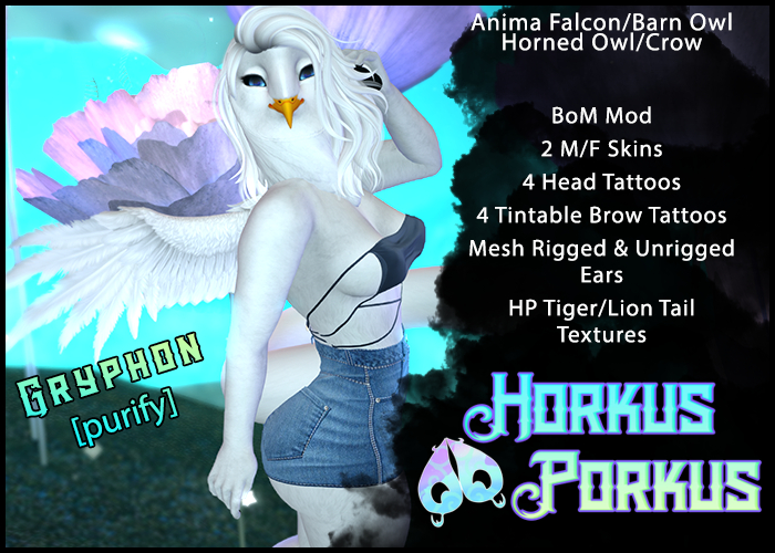 [HkPk] Gryphon for Anima Heads - Purify