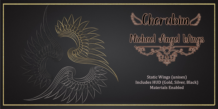~Cherubim~ Michael Angel Wings