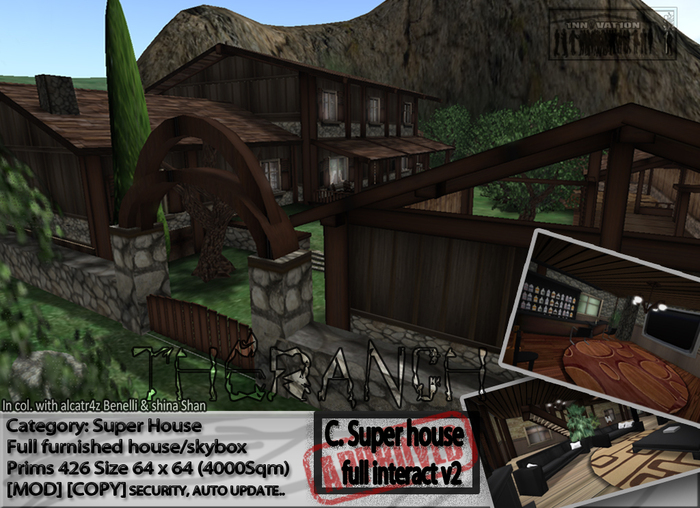 PROMO PRICE!! : THERANCH super house Skybox . Full interact & furnished ranch home - skybox