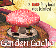 2. Kei's Fairy Garden Gacha (fairy boats) - Boxed RARE