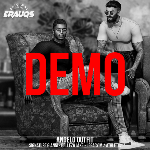 [ ERAUQS ] - Angelo Pants - DEMO