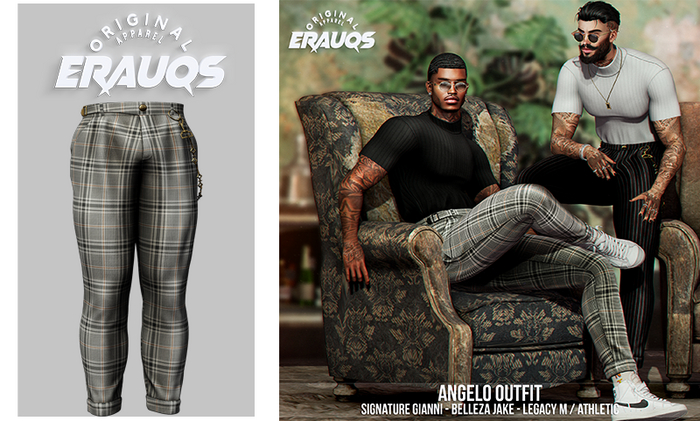[ ERAUQS ] - Angelo Pants - 05