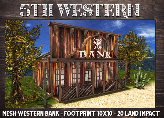5TH~ Mesh Western Building Bank - 2023 - 