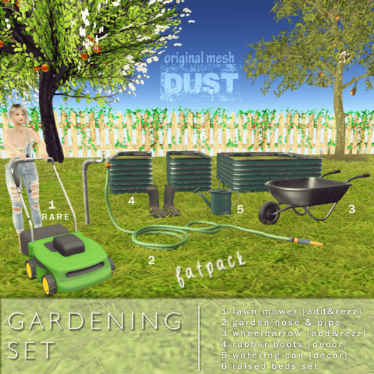 DUST: Gardening Set FATPACK