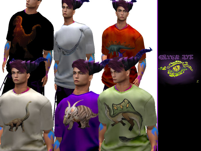 Prehistoric Animal Shirt Set Fatpack legacy