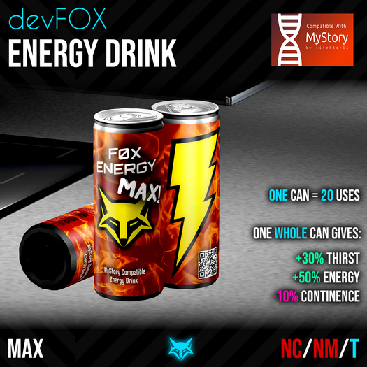 [devFOX] Energy Drink - MAX