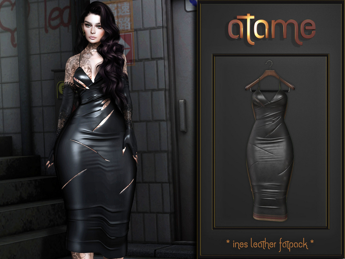 AtaMe - Ines Leather Prima Busty