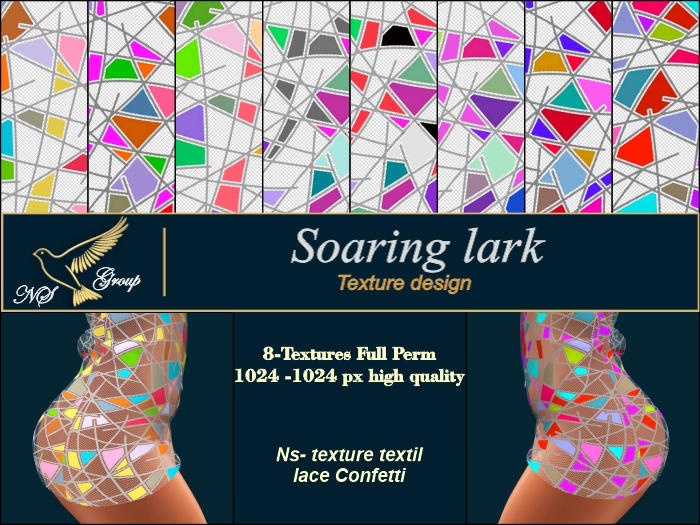 Ns- texture textil lace Confetti