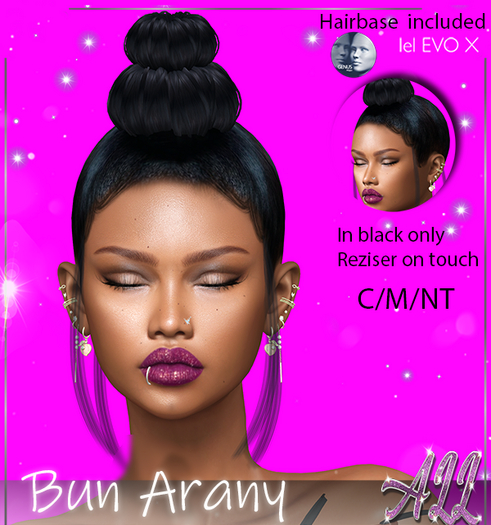 Bun Arany [All hair]