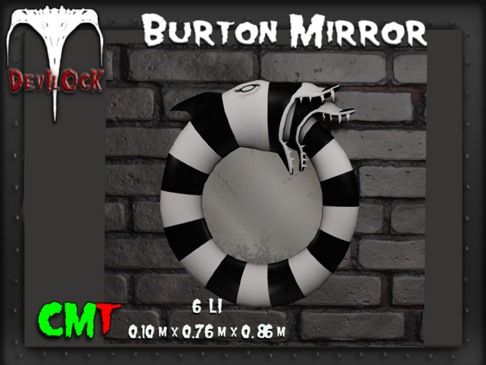 DEVILOCK - BURTON MIRROR (ADD TO UNPACK)