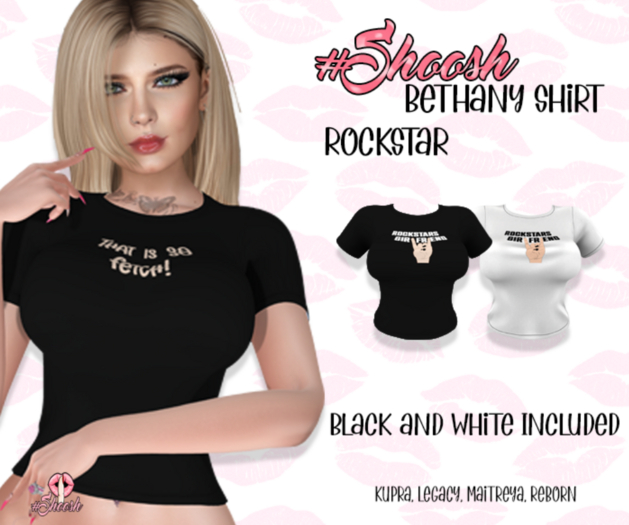 #SHOOSH - Bethany Shirt [ROCKSTAR]