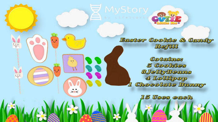 {CLM} EASTER COOKIES & JELLYBEAN - REFILL - MyStory REZ