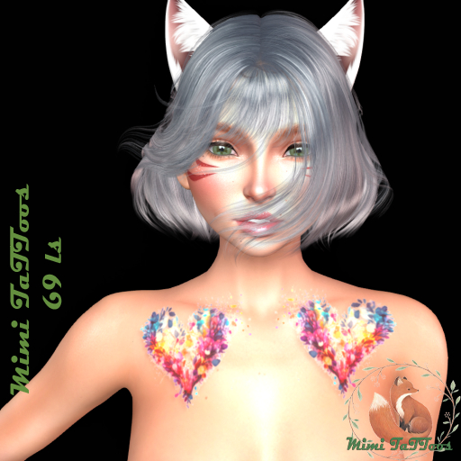 Heart High L&R Tattoo