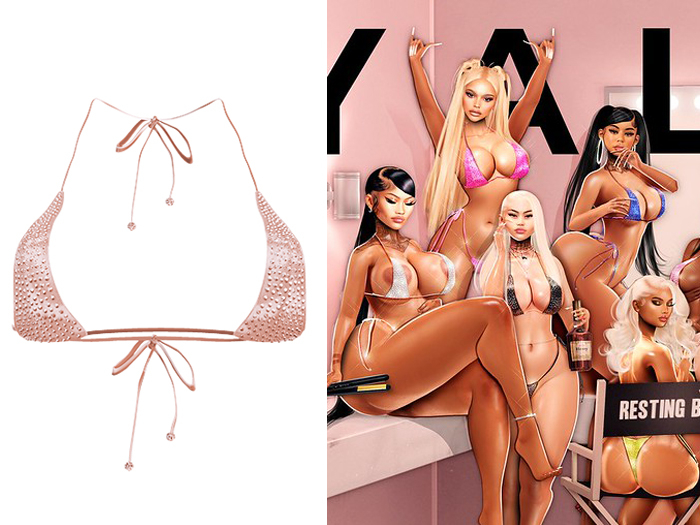 YALLA ✦ Diamond Top [BEIGE]
