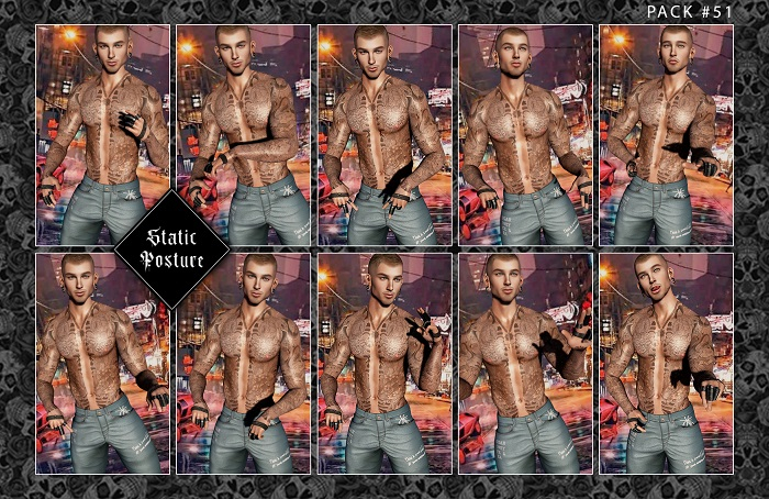 =Static Posture= Pack #51