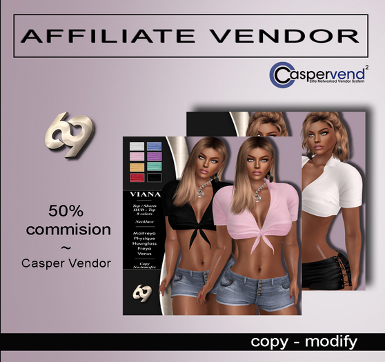 [69] Affiliate Vendor - Viana Outfit [2 vendors]