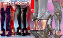 #MEWSERY Octapuss Boots{#22 Dragon.Pearl}