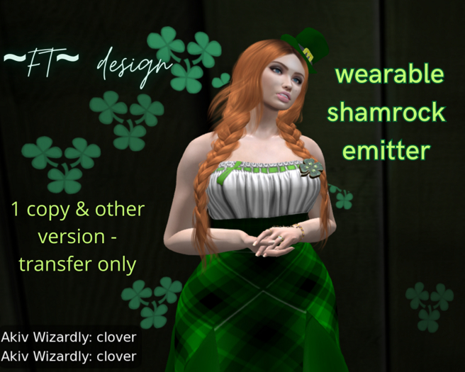 ~FT~ pendant clover emitter