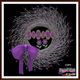 Easter - Purple Spring Wreath