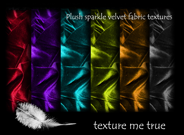 plush sparkle velvet fabric textures