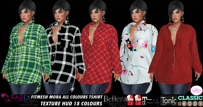 RADEX Fitmesh Mora All Colours Tshirt