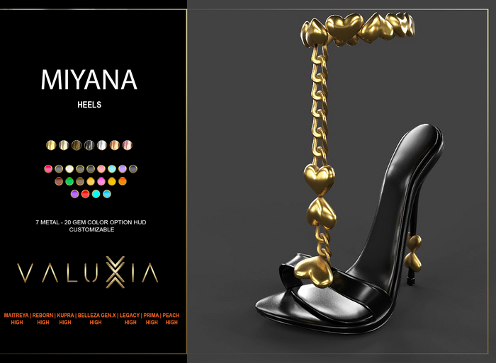 VALUXIA - Miyana Heels