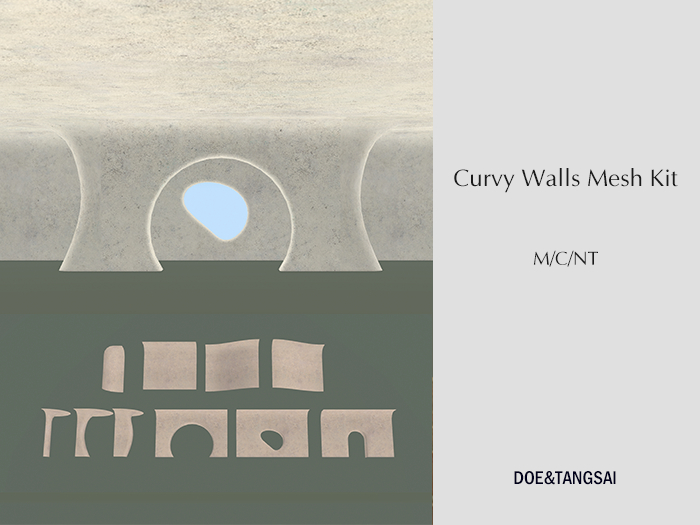 [DOE&TANGSAI] Curvy Wall Mesh Kit