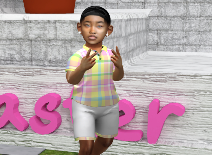 M.B.B Easter Polo Set Green YOUTH