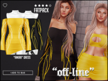 "Off-Line" x "Amira" Dress / Fatpack