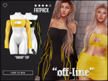 "Off-Line" x "Amira" Top / Fatpack