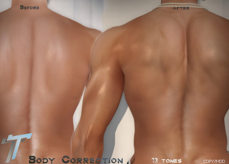 Second Life Marketplace - -- T. TARIK -- Body Correction 01 BOM (add)