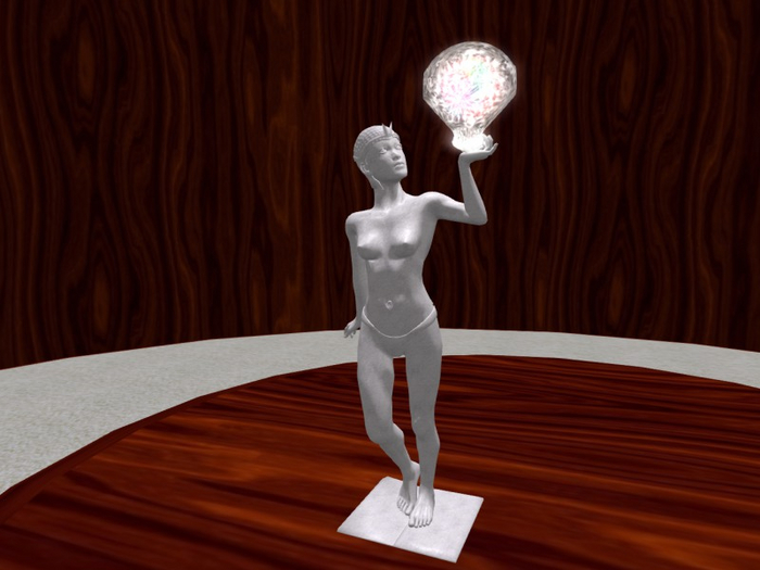 TM Goddess Of Light Sculpture - Statue