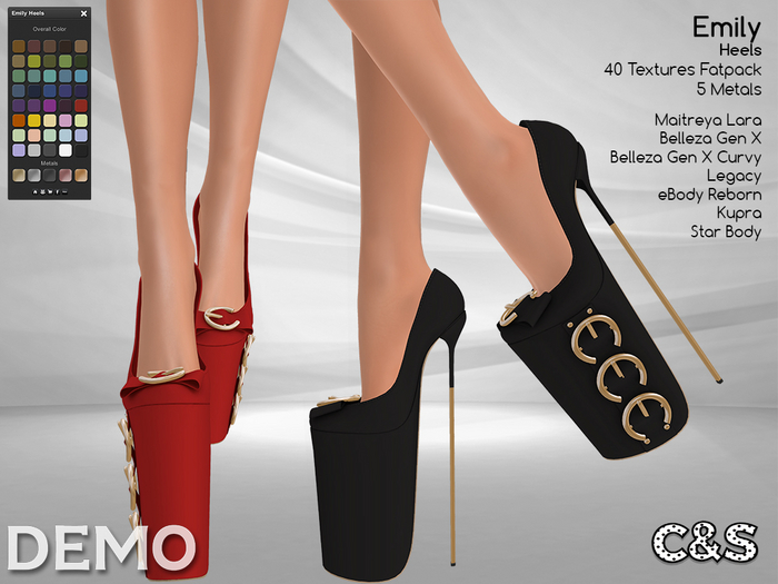 C&S Emily Heels Demo