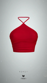 -Pixicat- Ronja Top (Red)