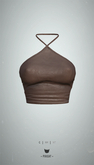 -Pixicat- Ronja Top (LeatherBrown)